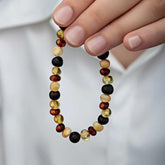 Bracelet d'ambre goutte pour adulte